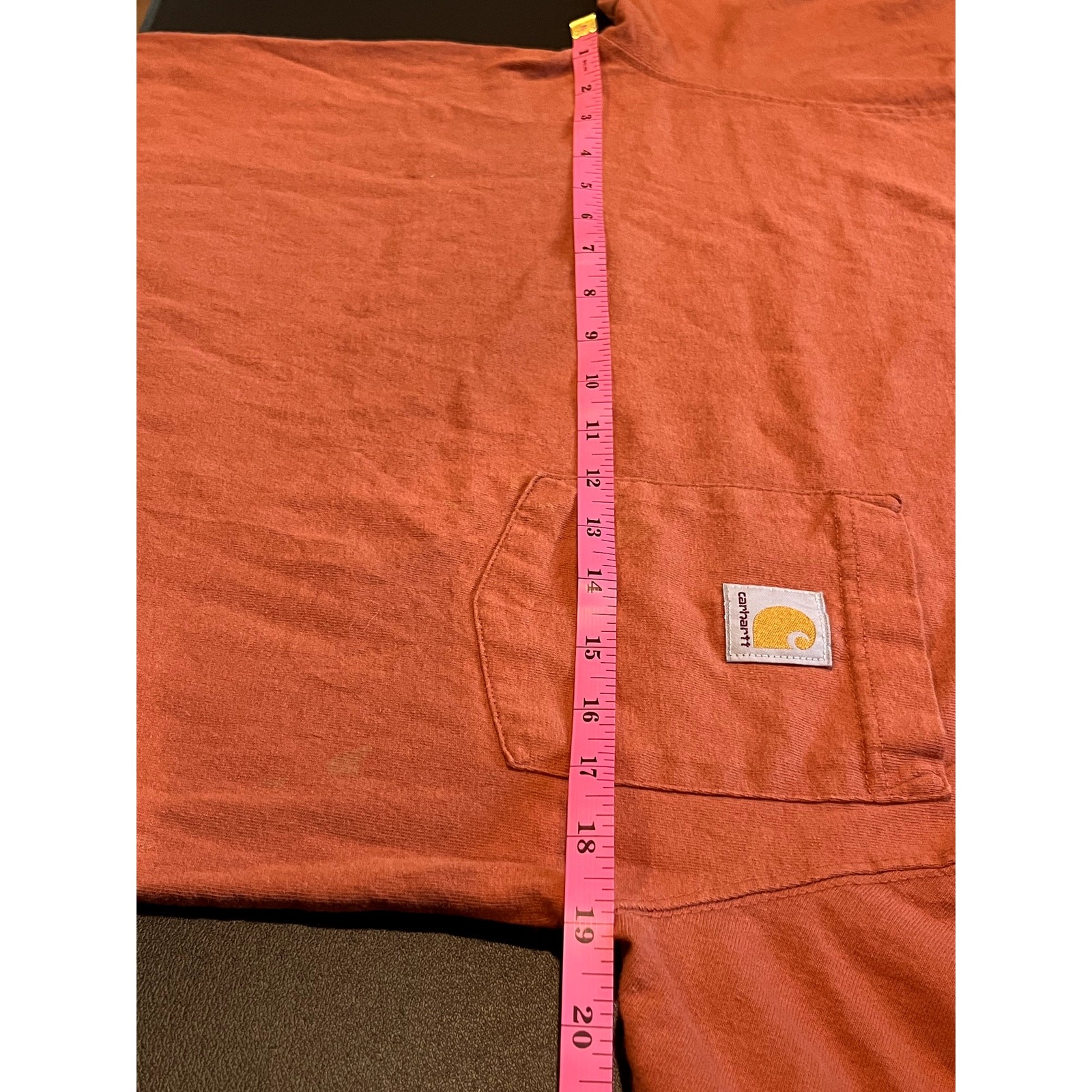 Carhartt Orange XS Loose Fit Utility Workwear Outdoor Camp Carpenter Casual