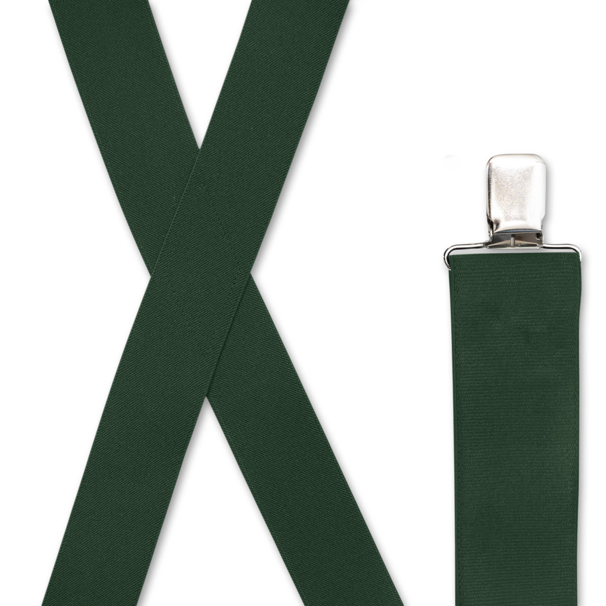 Men’s Suspenders – Strong Clips, Many Colors, X Style 1.5″ & 2″, USA Made