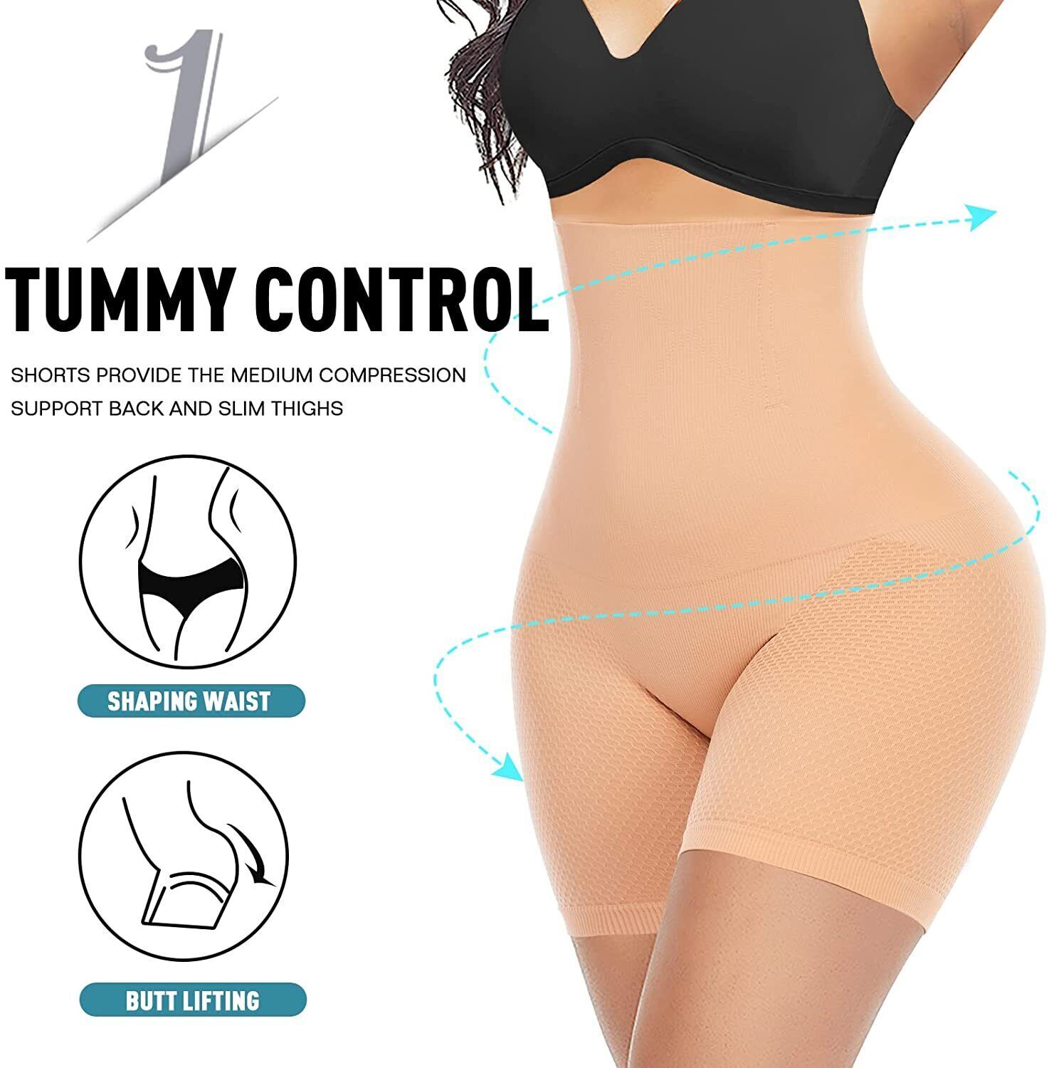 Shapewear for Women Spanks High Waist Body Shaper Thigh Slimming Panties Girdles