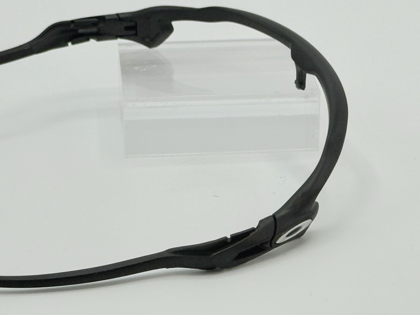 OAKLEY RADAR EV SUNGLASSES REPLACEMENT MATTE BLACK BARE FRAME W/ SILVER ICON