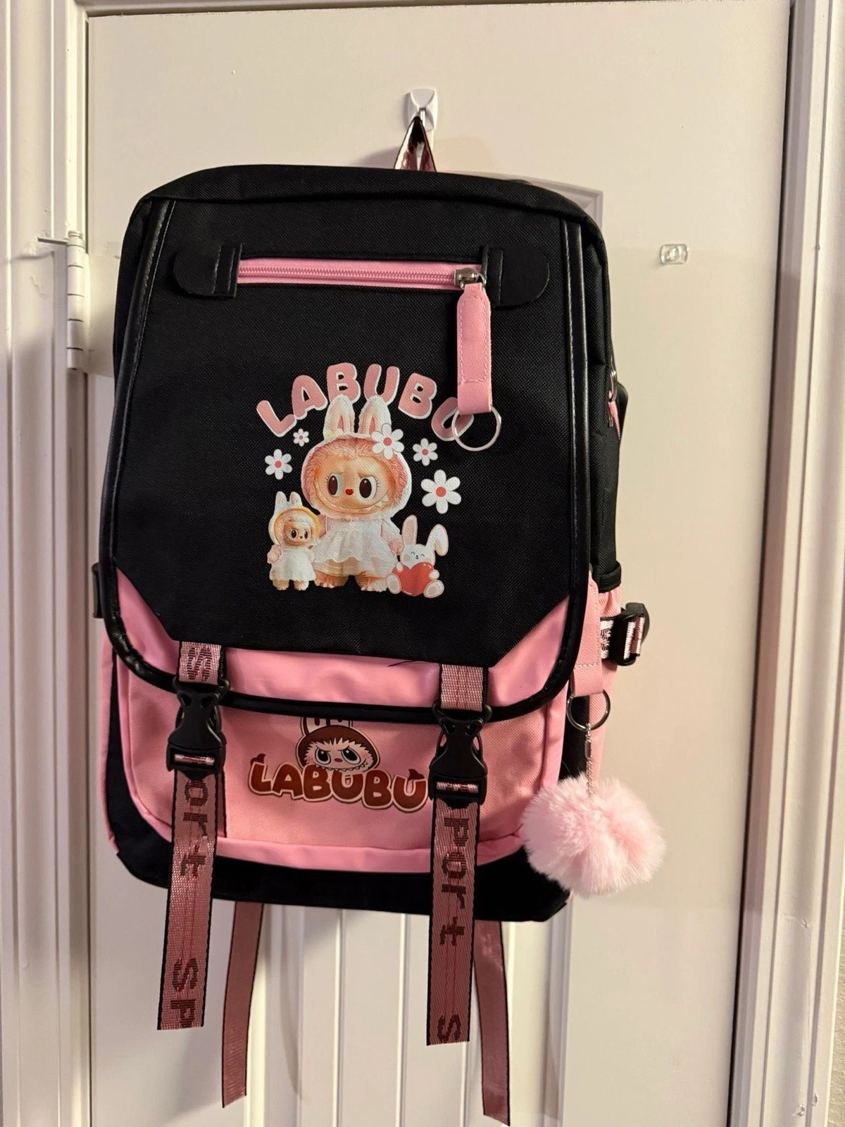 Labub- Bag Cartoon School For Kids Large Capacity Backpack 2025NEW 42cm