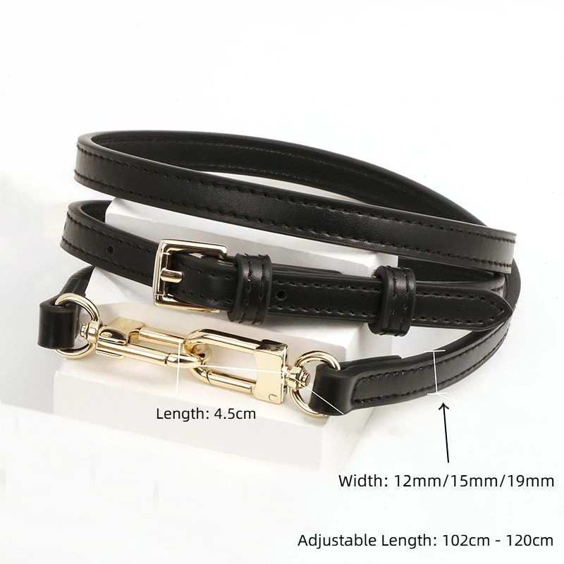 100% Genuine Leather Bag Strap for Metis Bags Shoulder Straps Adjustable