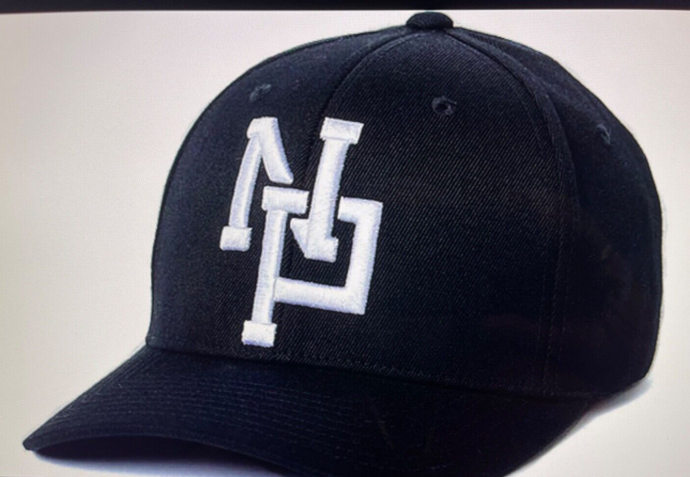 NWT NASTY PIG INTERLOCK NP CAP/BLACK/WHITE ACRYLIC/WOOL/SPANDEX SM/MED
