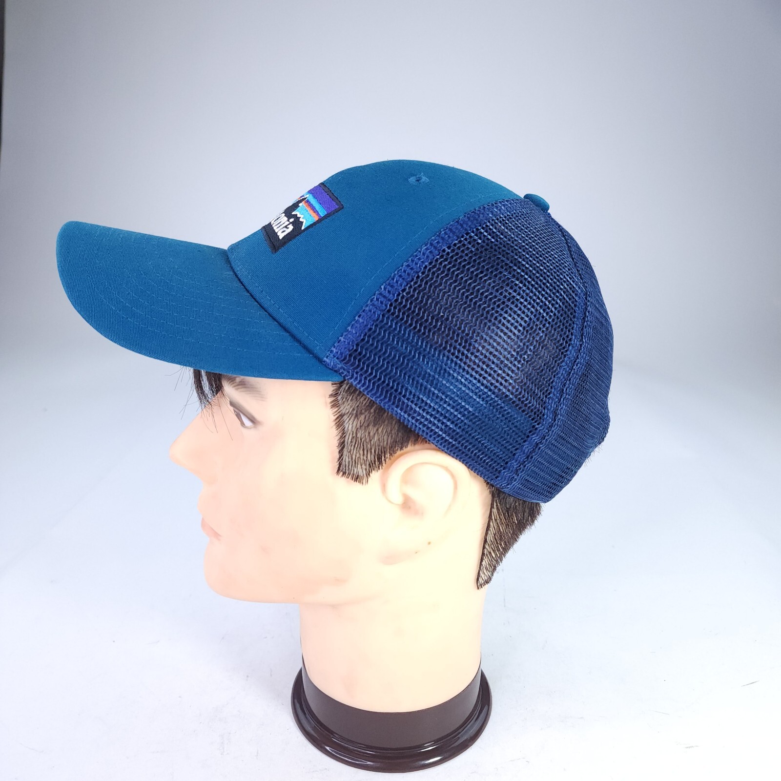 PATAGONIA P-6 logo Lopro Trucker Hat blue Snapback Mesh Cap hat outdoor