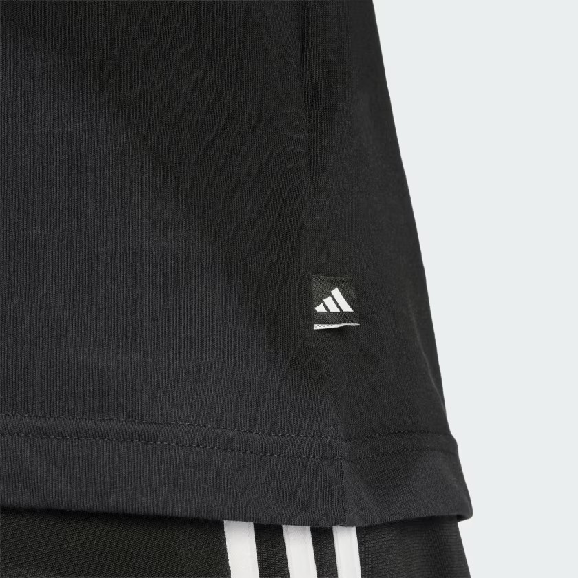 adidas men MINI EMBROIDERY BASKETBALL GRAPHIC T-SHIRT