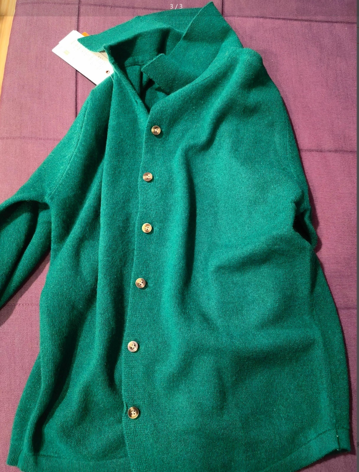Cowl Neck 100% Cashmere Cardigan – Women’s Soft Long Sleeve Warm Sweater Hot