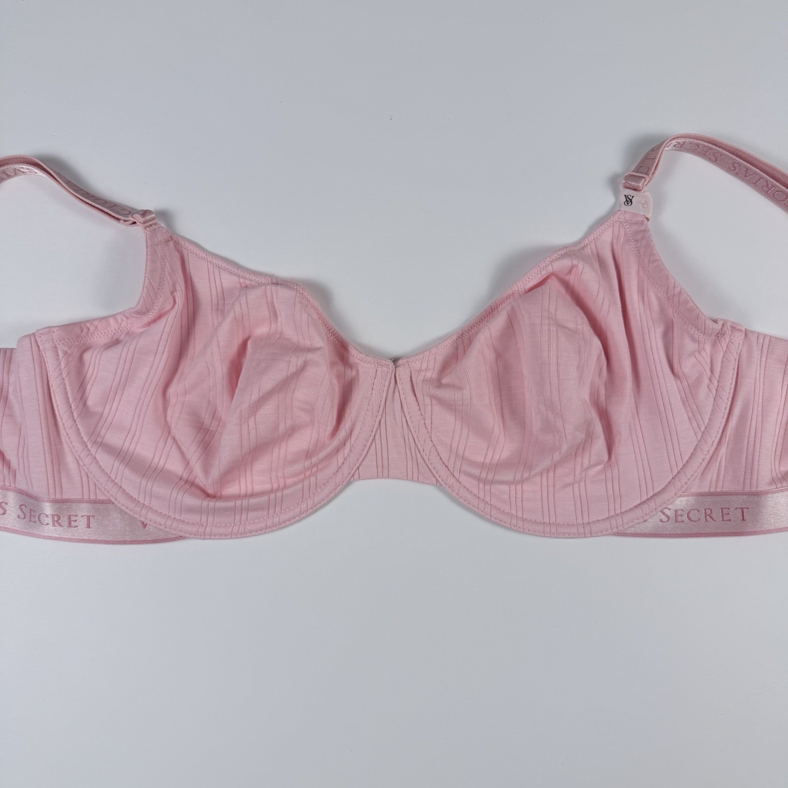 Victoria Secret The T-shirt Ultra-Fine Modal Unlined Scoop Pink Bra 40D NWT