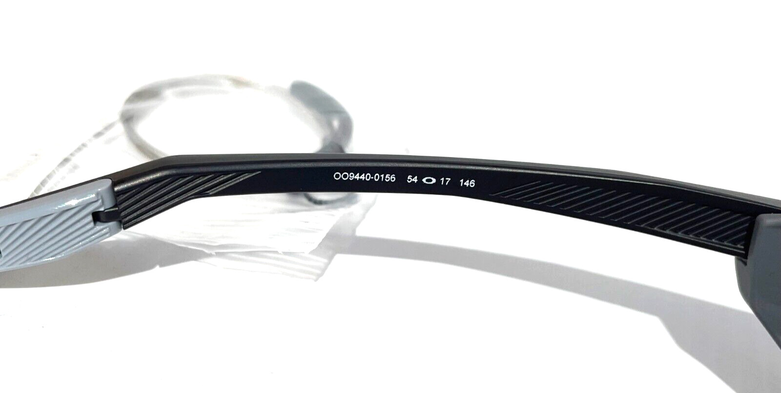Oakley CLIFDEN Matte Black Round POLARIZED Galaxy Blue Mirror Sunglass 9440