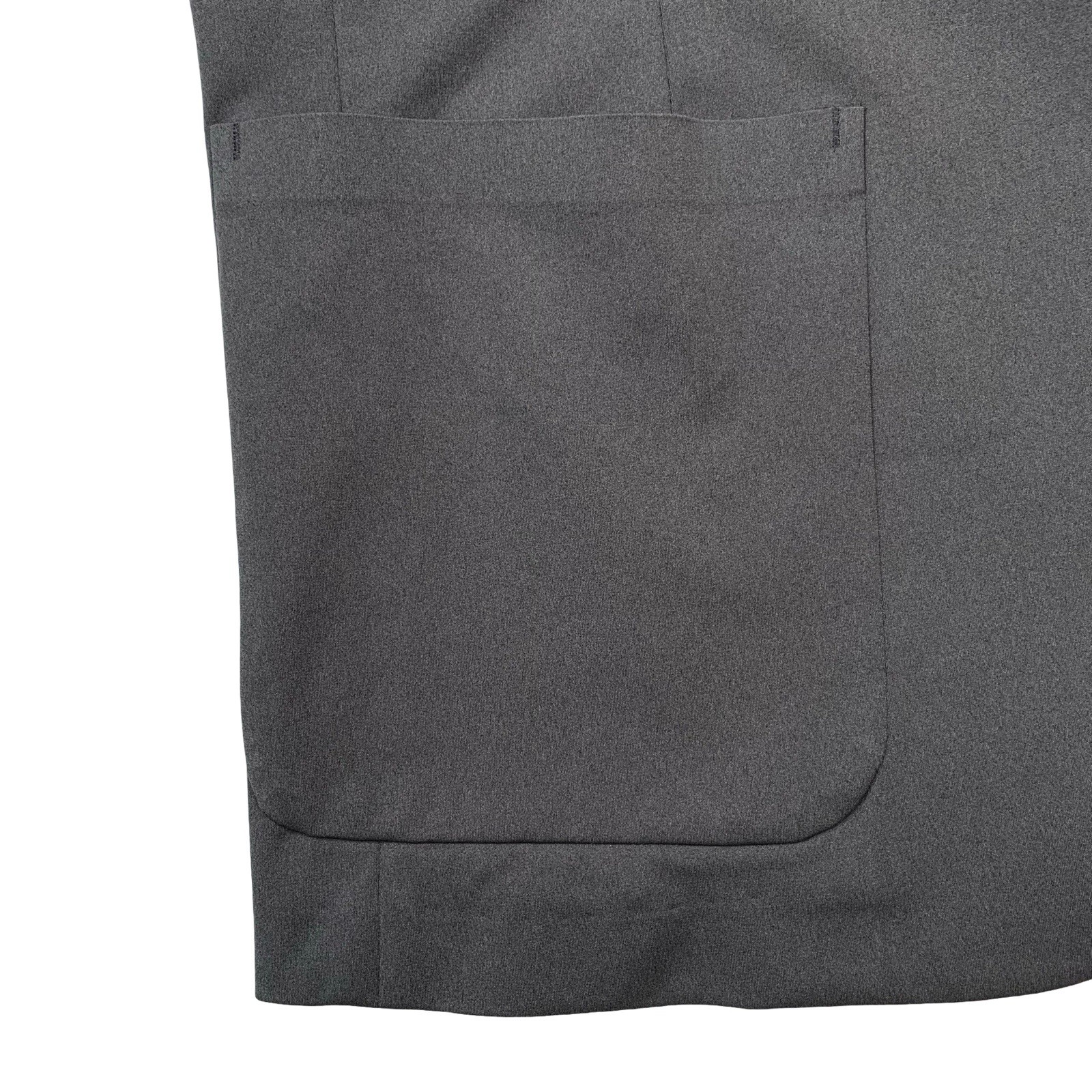 Mint! M Ministry of Supply Solid Dark Grey Patch Pocket Prime Flex Blazer