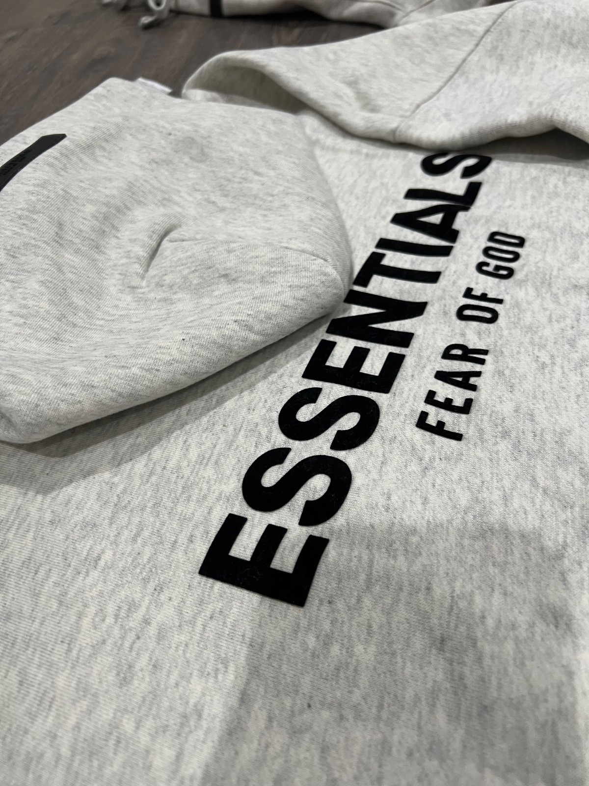 Essentials Light Grey Hoodie and Sweatpants Set XS-XL