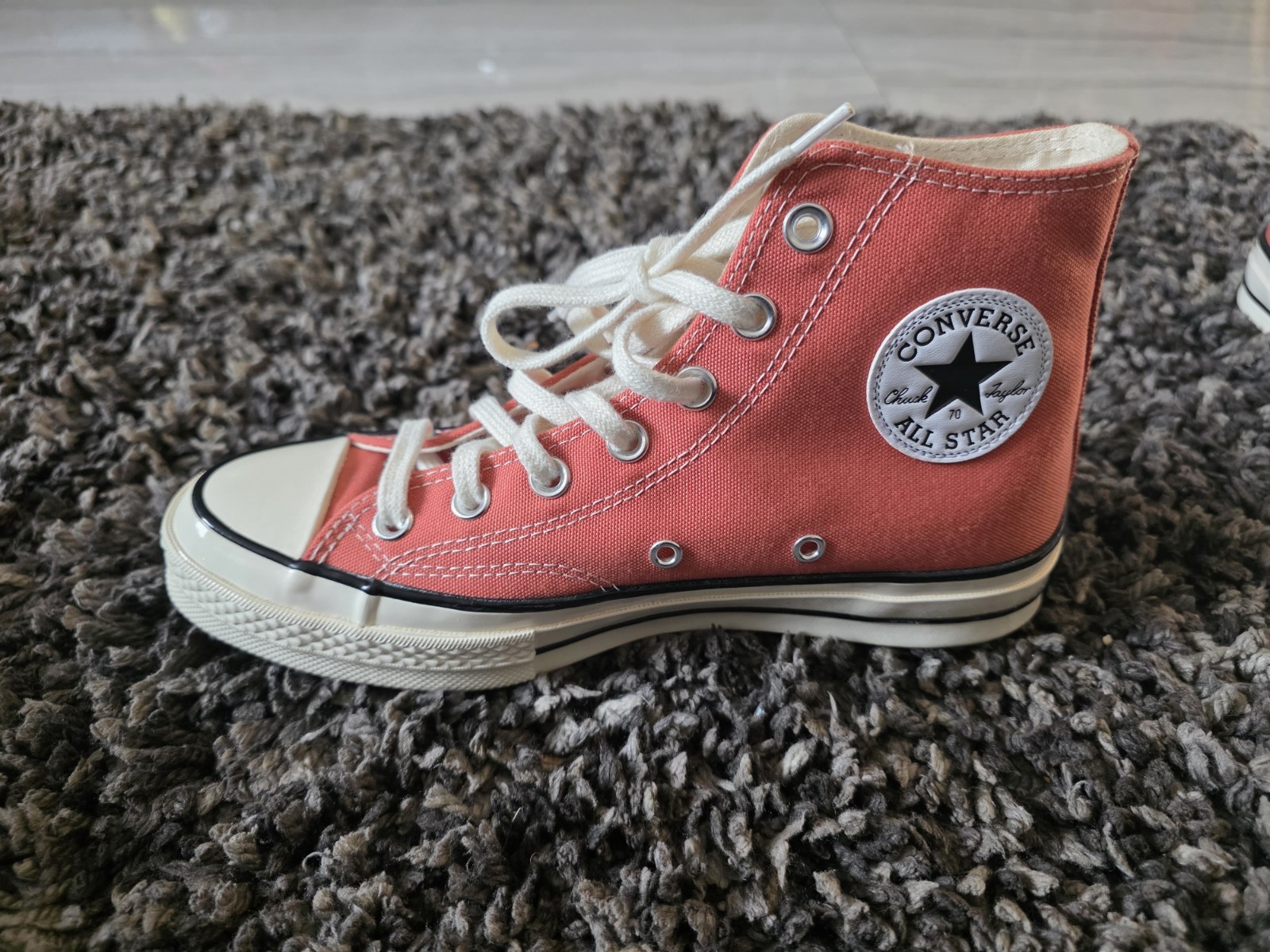 Converse Chuck Taylor 70 Hi Brushed Brass Orange A03276C Sneakers SZ W8 M6