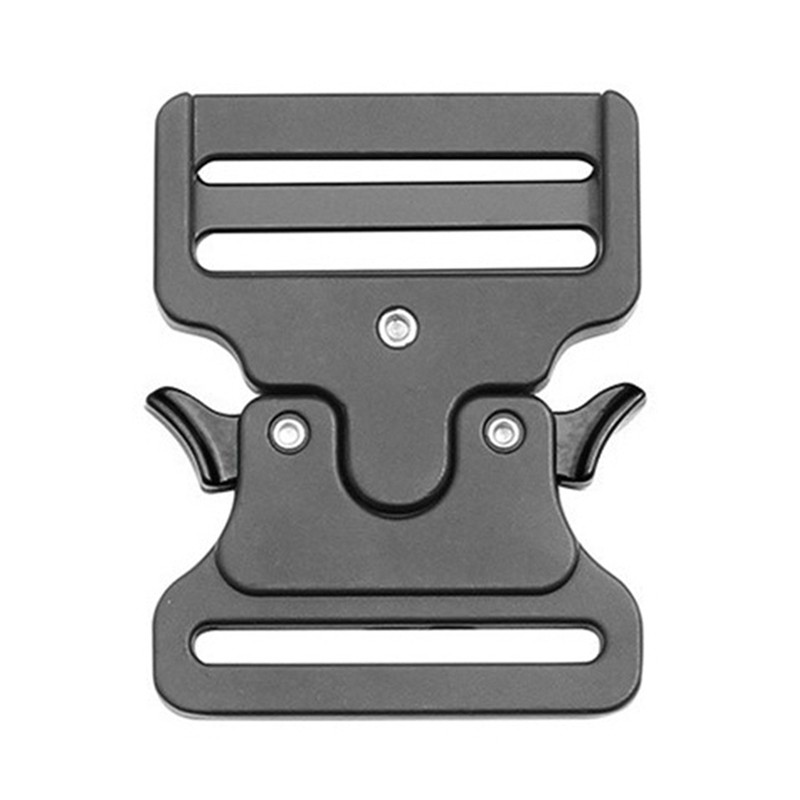Tactical Quick Release Buckle Black for 50-52mm Webbing, Heavy Duty Belt Buckle