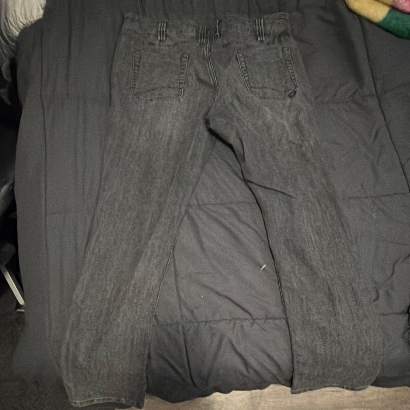 5.11 Tactical Men’s Gray Denim Jeans Skinny Fit Solid 5-Pocket Pockets