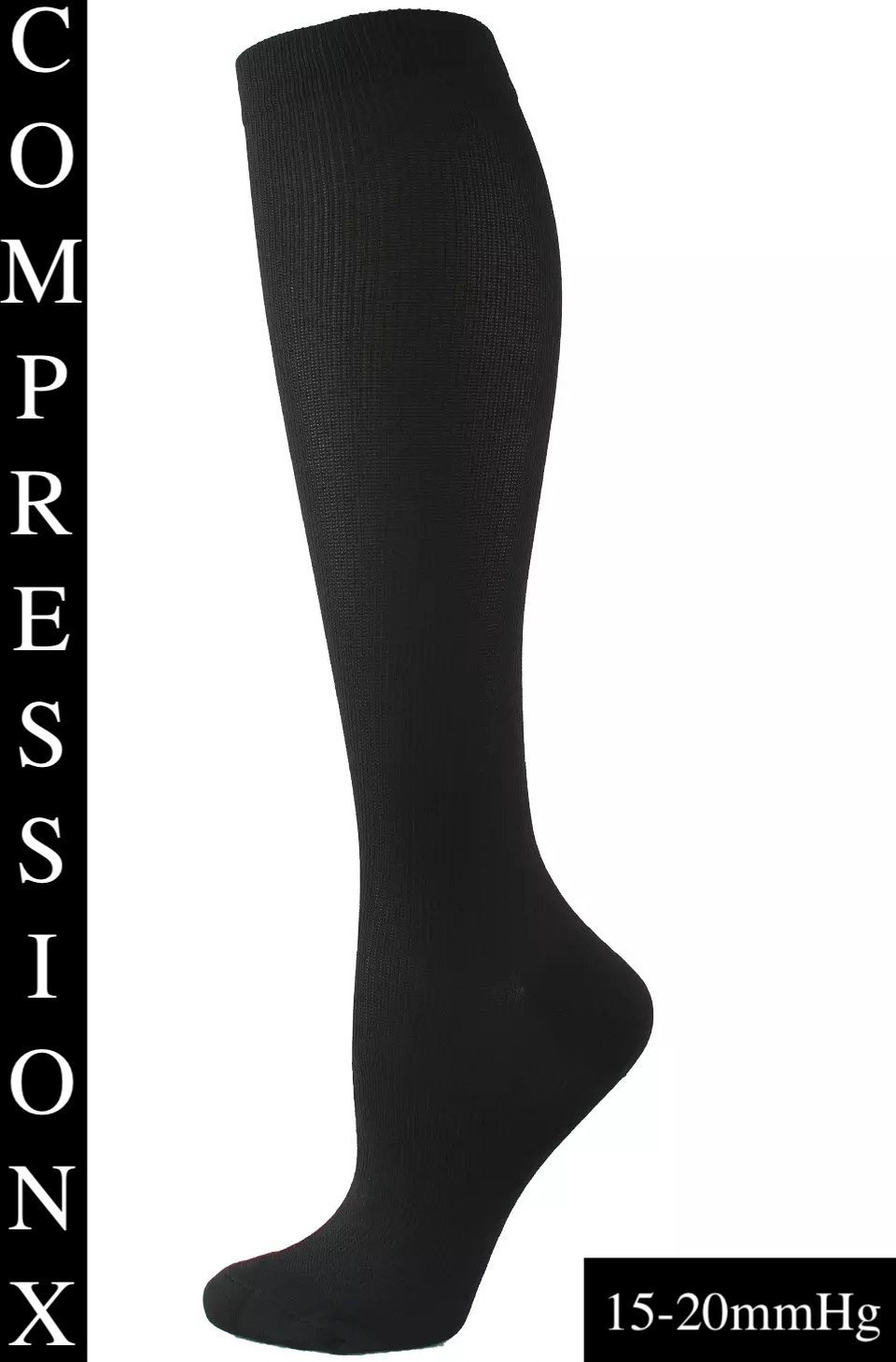 Big N Tall Compression X Socks Pain Relief Calf Leg Foot Support Stocking 4XL