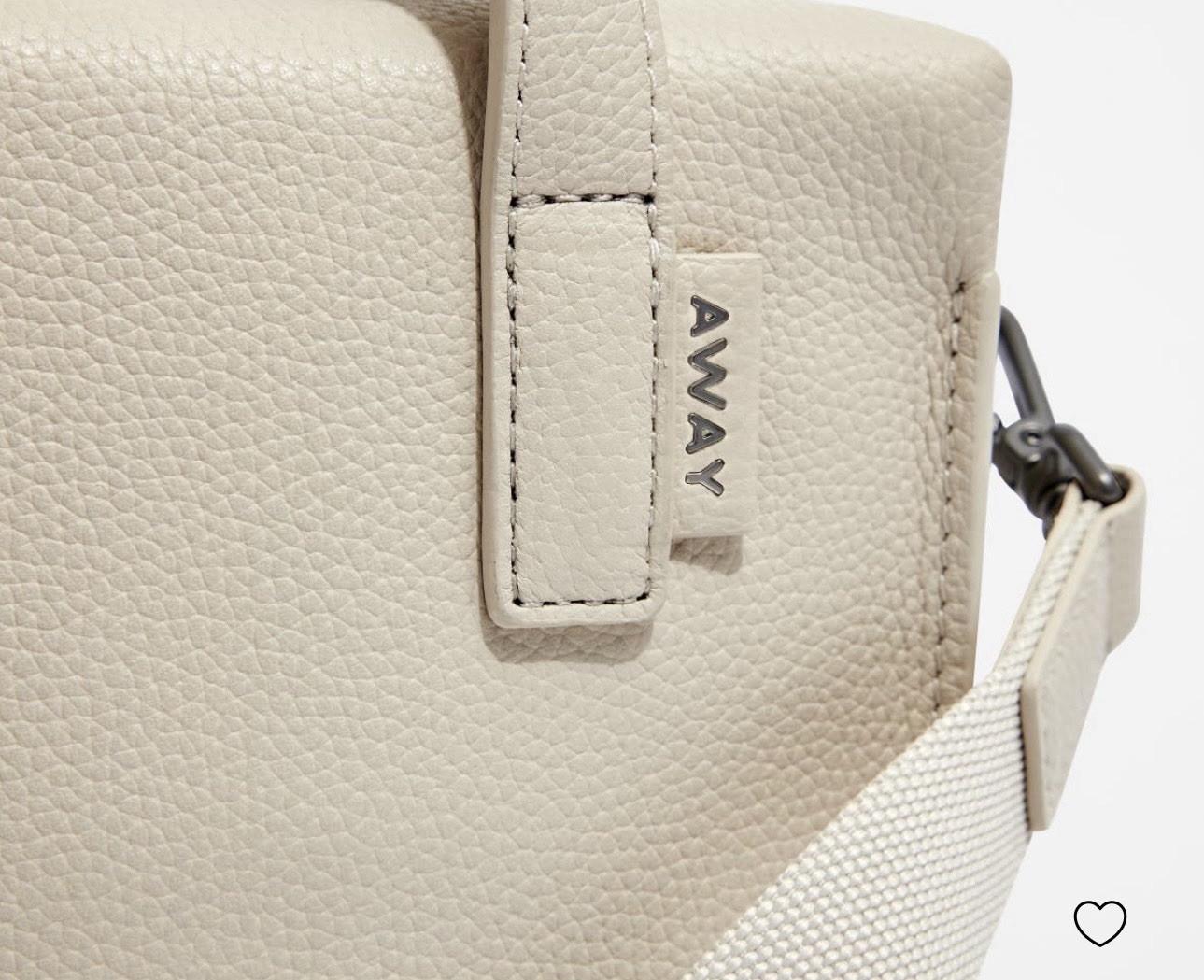 AWAY Mini Everywhere Bag Pebble Leather Crossbody Purse – Hard To Find – SO CUTE