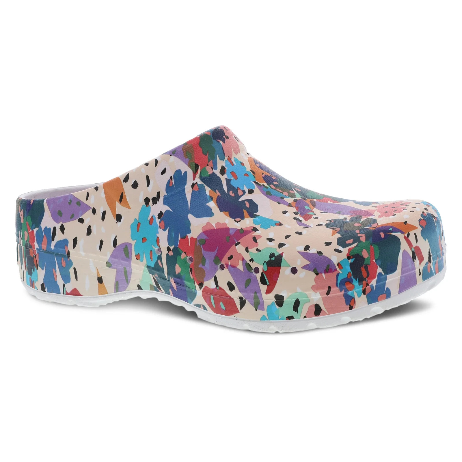 Dansko Kane Women’s Clogs Slide Mule Garden Flower Party