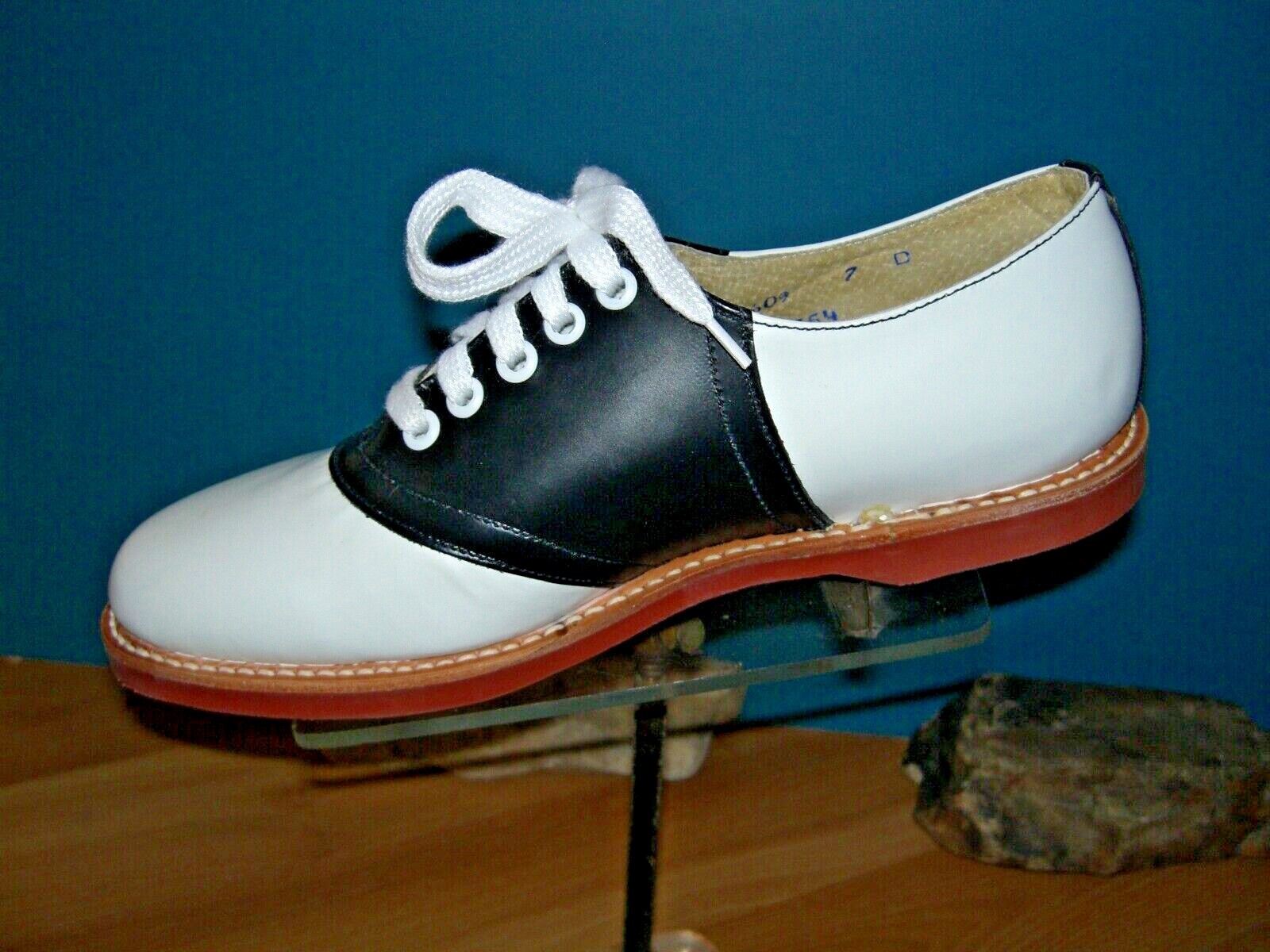 Stewart Marshall Saddle Shoes NOS US men’s 7D, 8D, 9.5EE