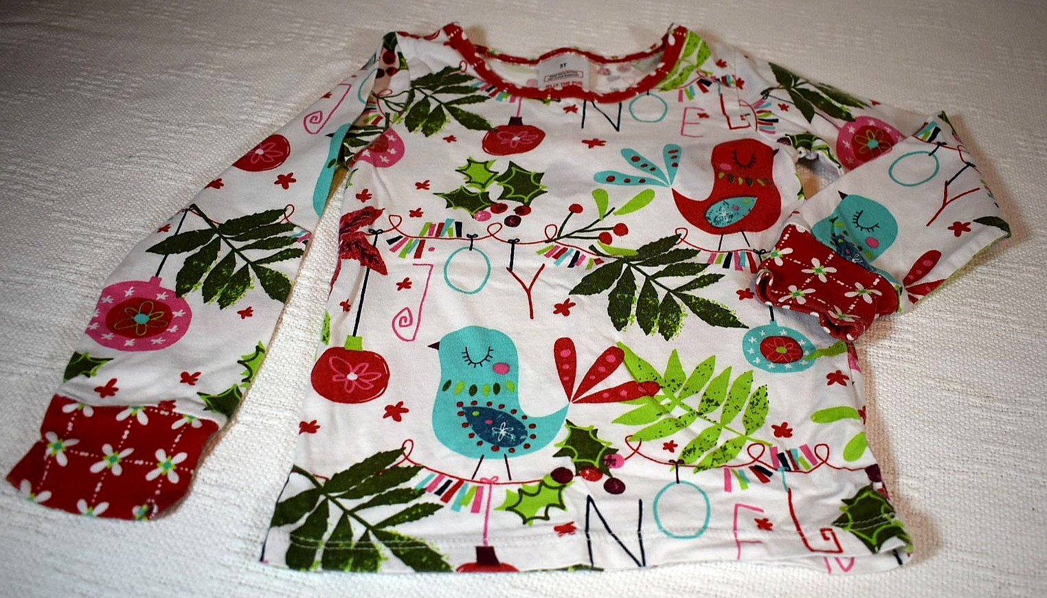 Girl’s Holiday Festive Tops, 3T Birds, 2T Gnome & 4 Mrs Claus – Buyer’s Choice!