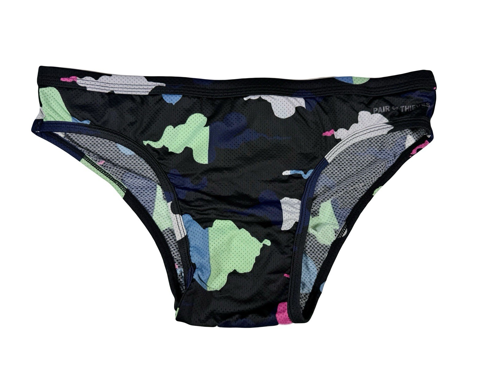 NWT. Pair of Thieves. 3 Pack. Super fit Mesh Briefs. Geometric. MRSP. $30.00
