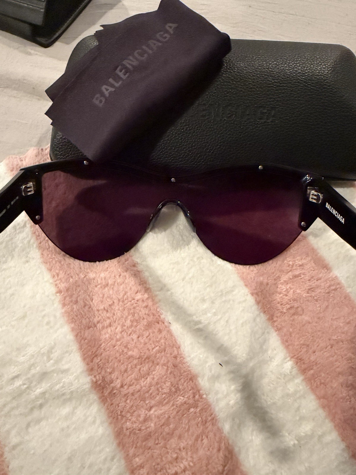 Balenciaga Shield Mask Sunglasses