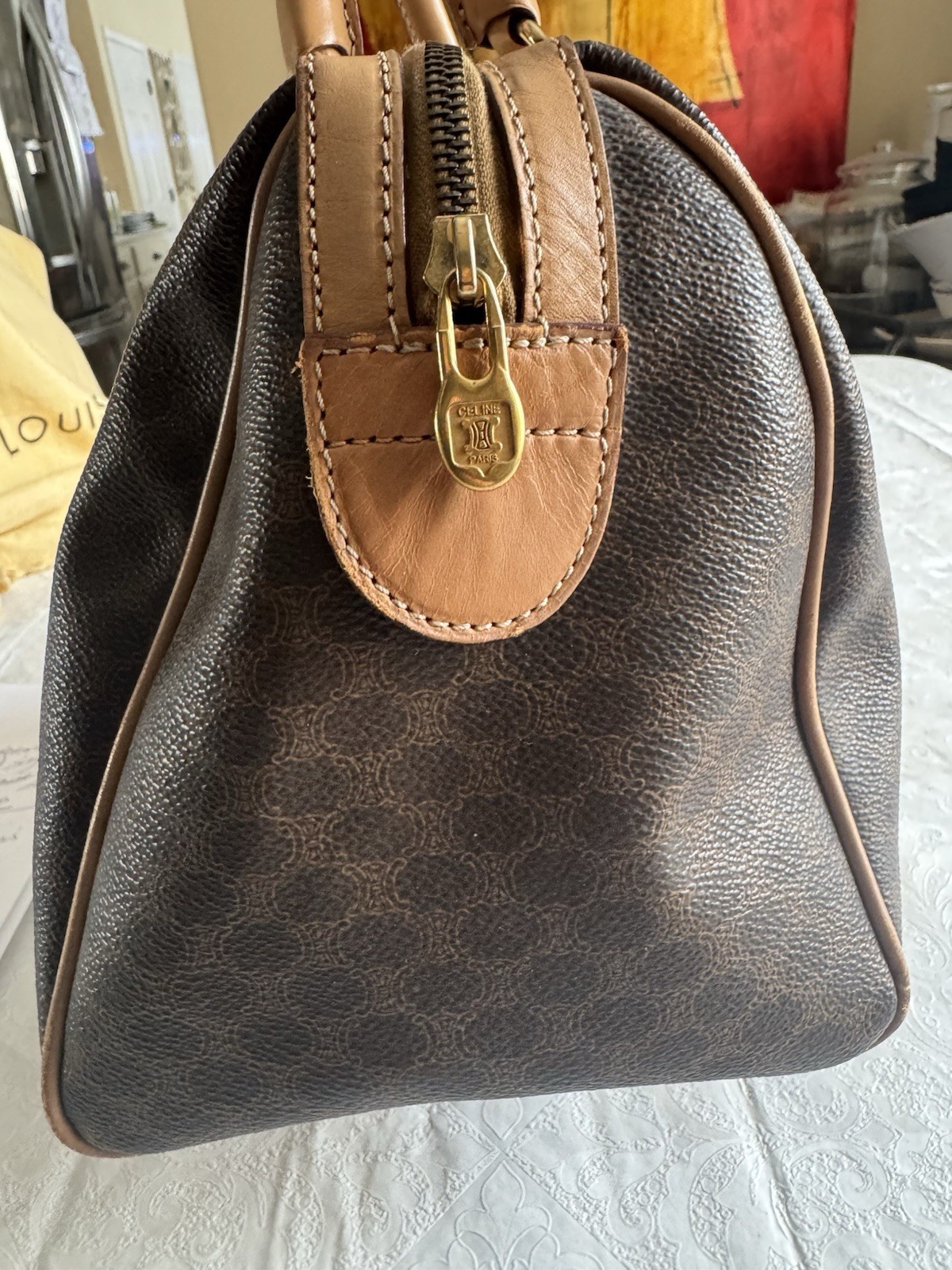 Celine Macadam Boston Bag