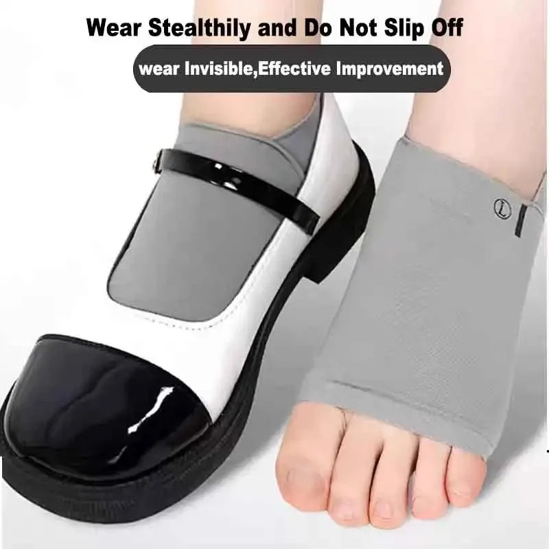 Silicone Arch Support Insoles for Women Men Flat Foot Corrector Orthotic Inserts