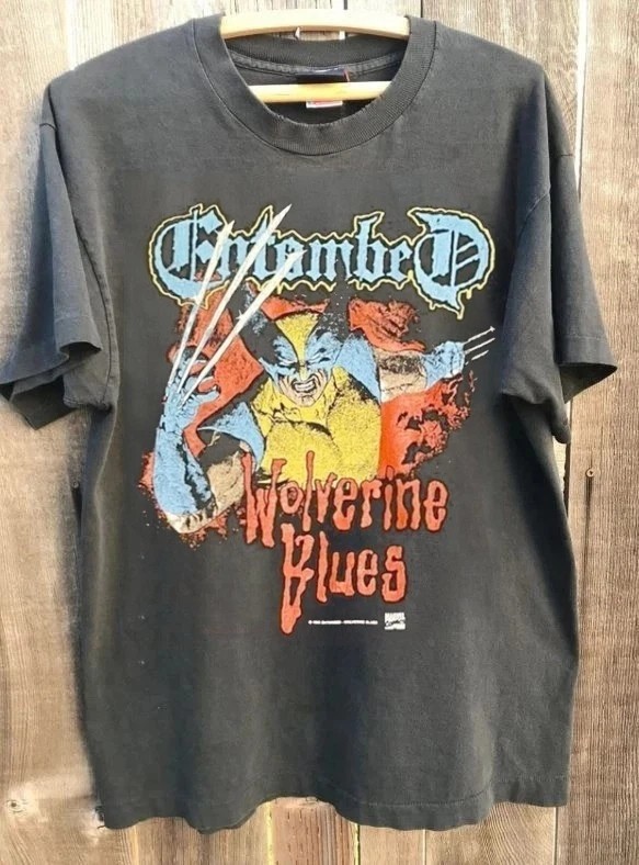 Entombed – Wolverine Blues 1993 Charcoal Remake Design Unisex T shirt S-5XL