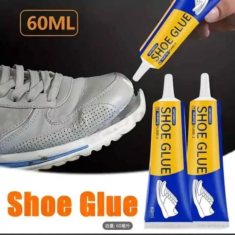 2Pcs 60ml Shoe Glue Waterproof Fast Dry Strong Adhesive Sneaker Repair Kit
