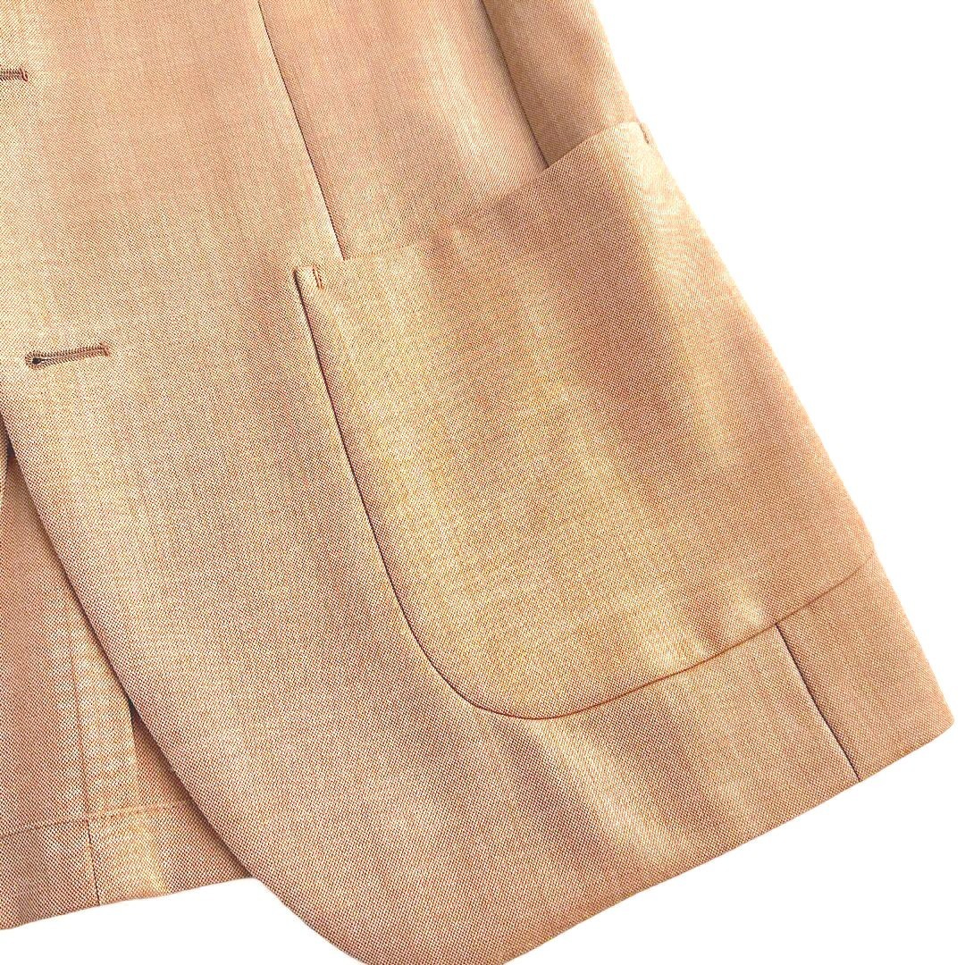 Richard James x D’URBAN Men’s Wool Blazer Salmon Orange 100% Wool Made in Japan