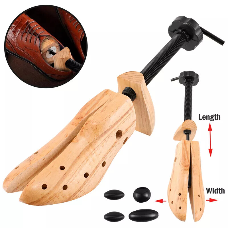 1 Pair Boot Stretcher Wooden Shoe Shaper Western Cowboy Boot Expander for Men