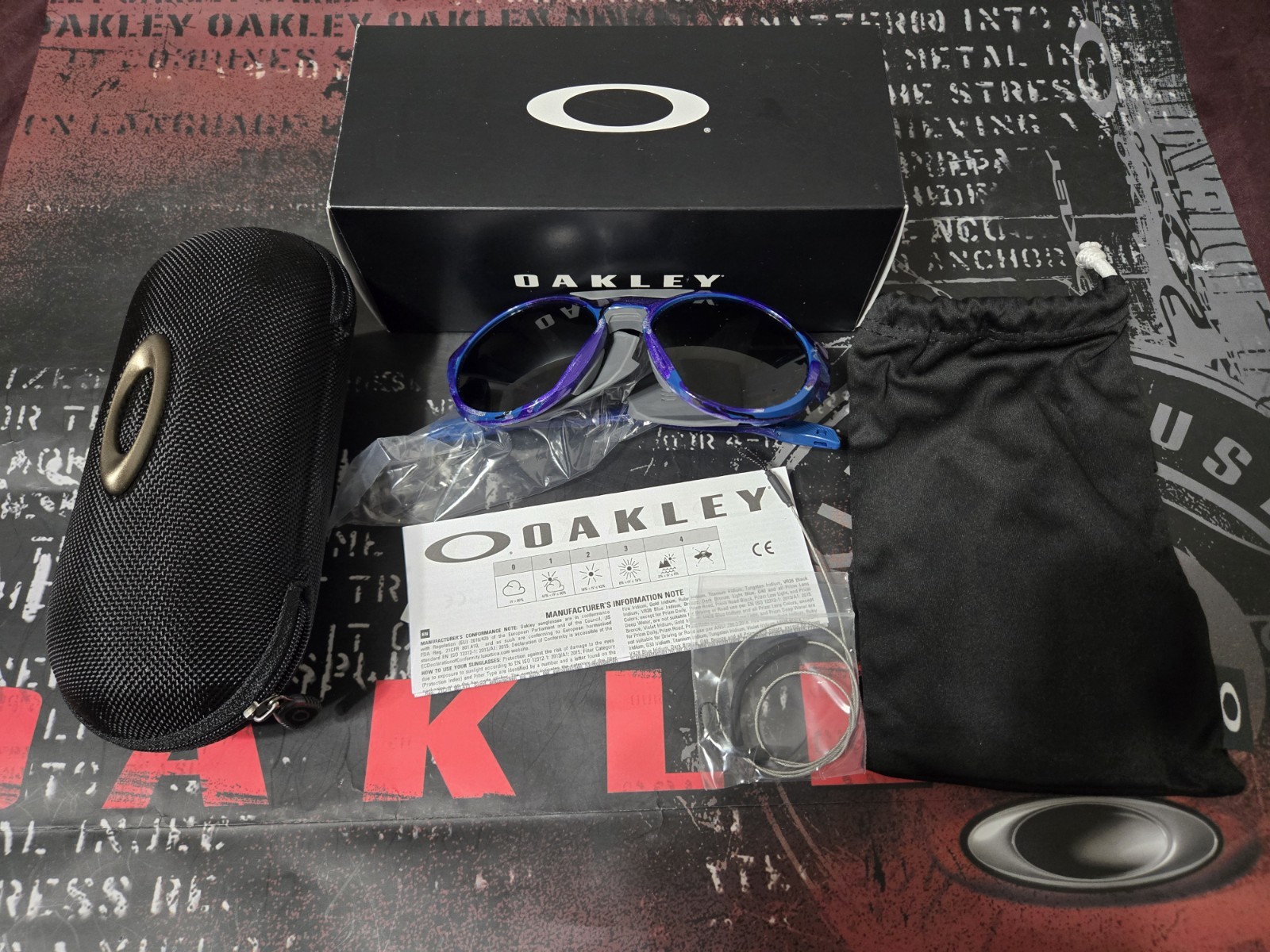 Rare Oakley Spin Shift Collection Clifden Shift Spin / Prizm Grey OO9440-1956