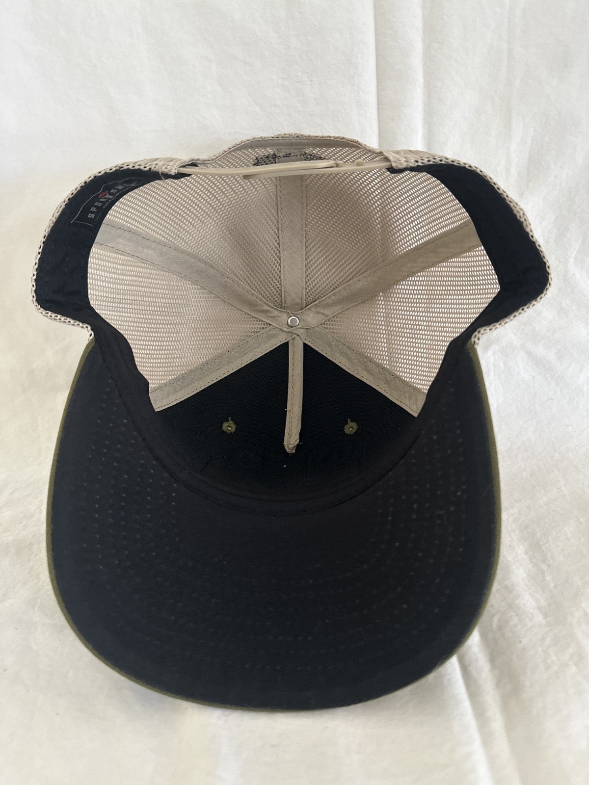 NWT Sportsman Modern Five-Panel Mesh Trucker Fit Adjustable Cap Hat Green