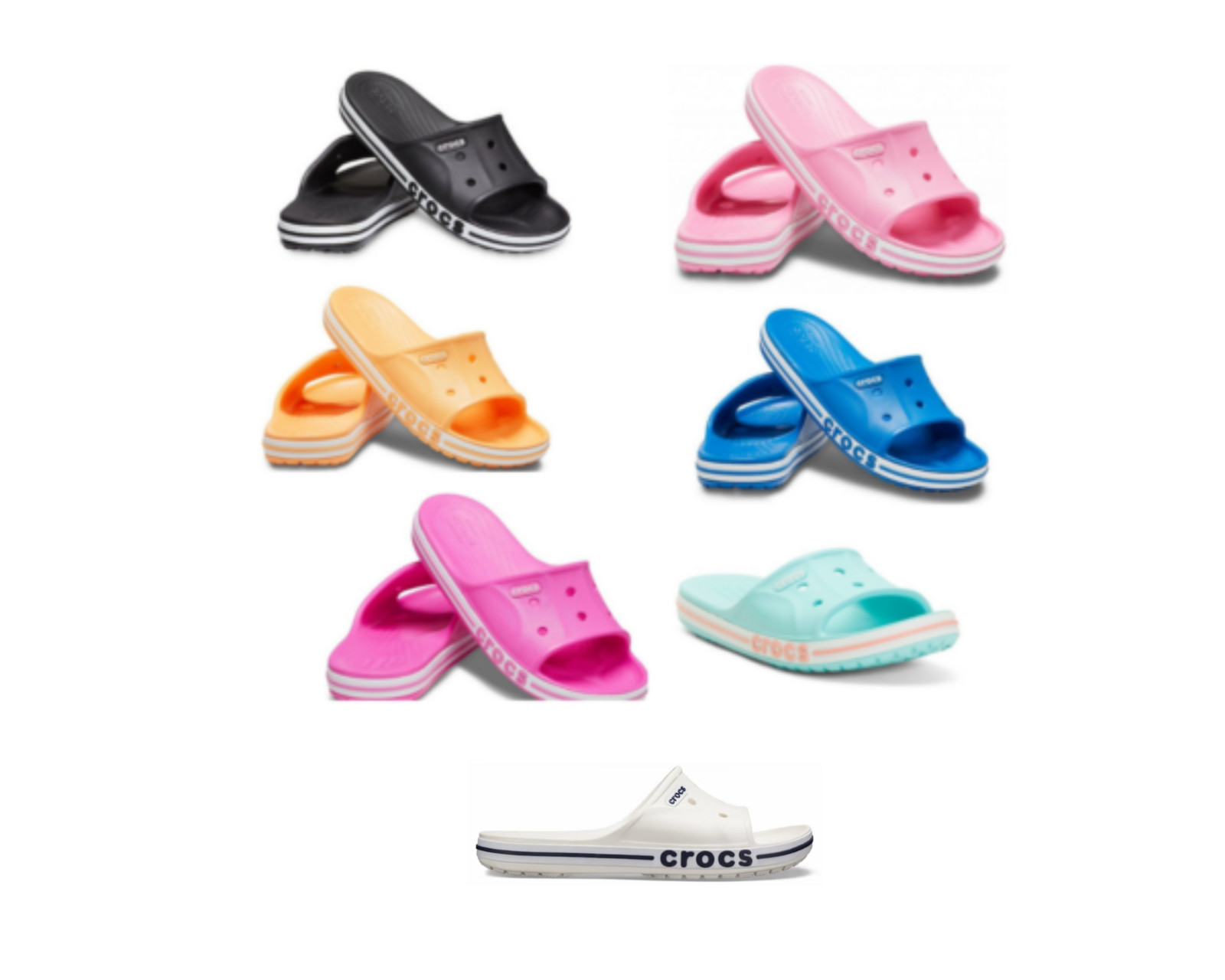 Crocs Men and Women’s Bayaband Slide Sandals
