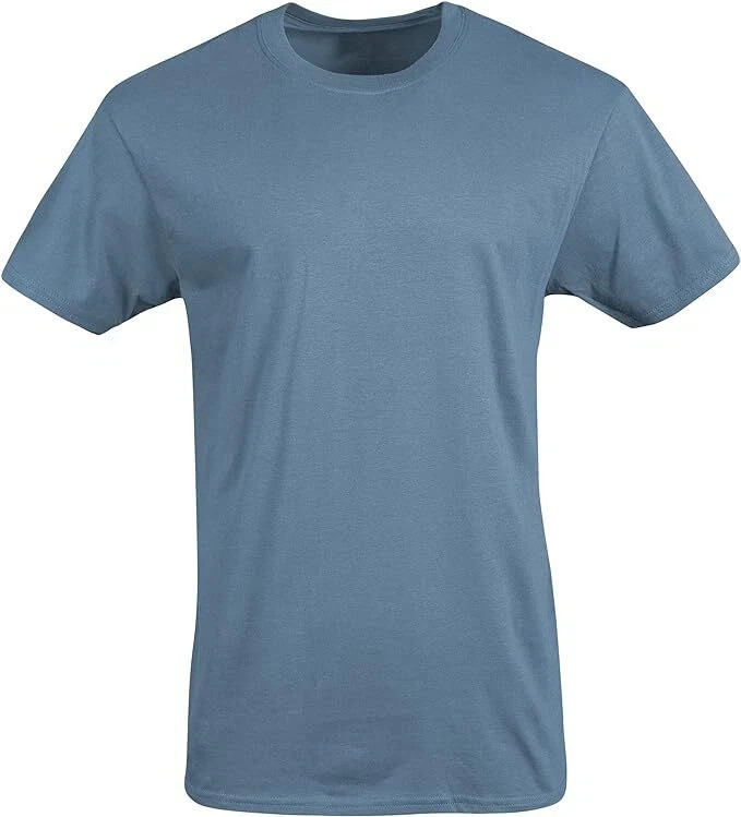 Gildan (5-pack) Indigo Blue Solid Ultra Cotton Short Sleeve Blank Tee T-Shirt