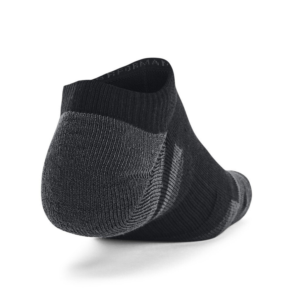 Under Armour 1379503 Unisex UA Performance Tech No Show Socks (3-Pack)