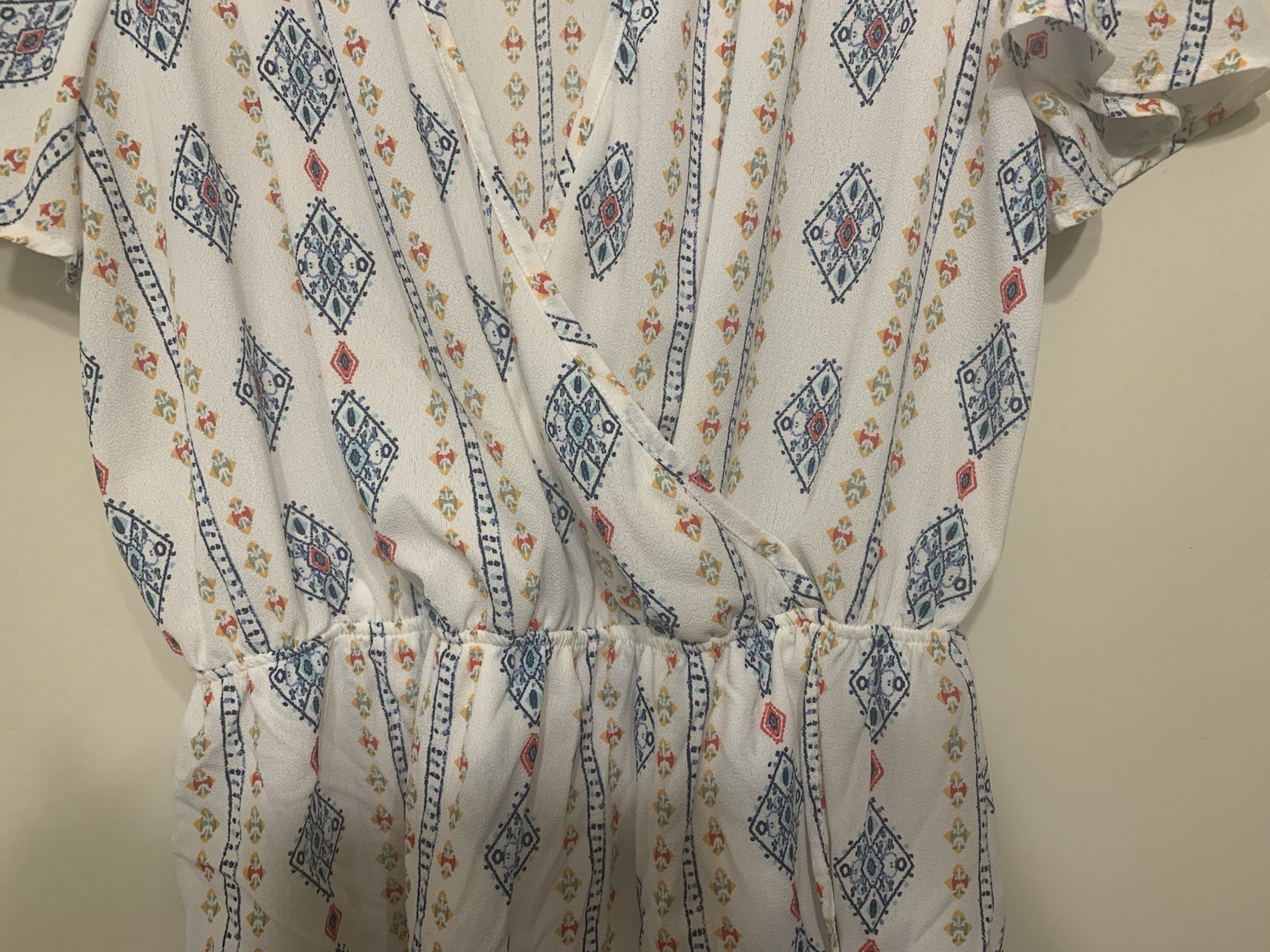 Polyester Spandex Blouse XL Harmonious Multicolor, Aztec