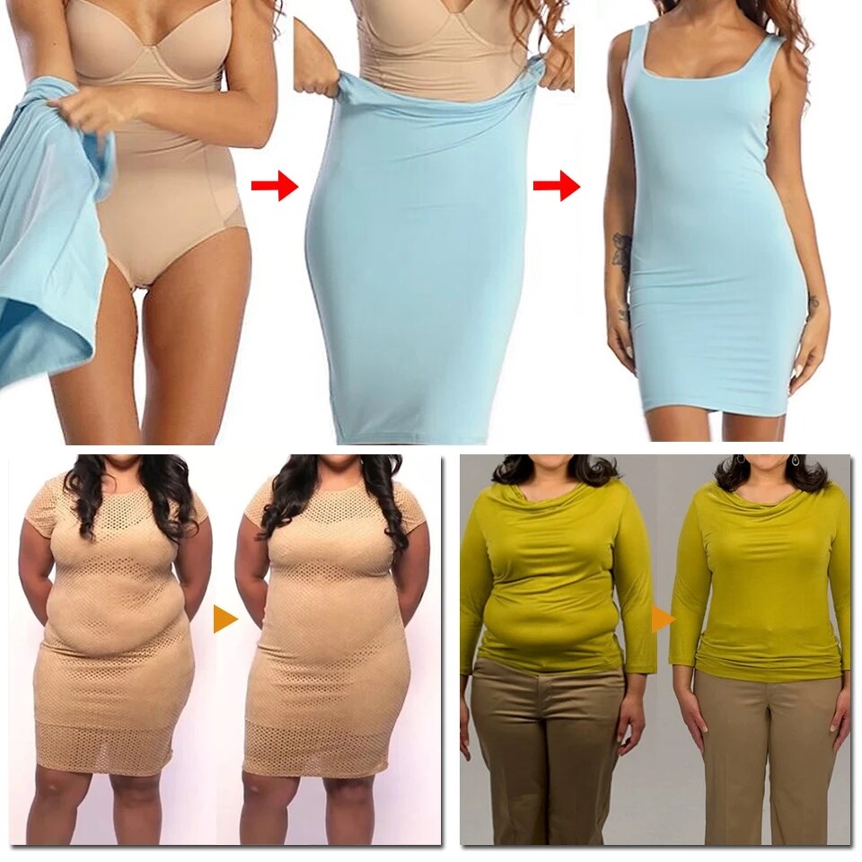 Women Slimming Bodysuits Shapewear Tummy Control Compression Full Body Shaper US