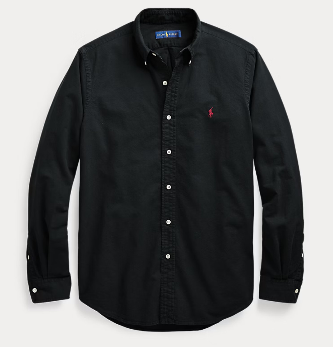 Polo Ralph Lauren Classic Fit Oxford Shirt – Black – Brand New Retail $130