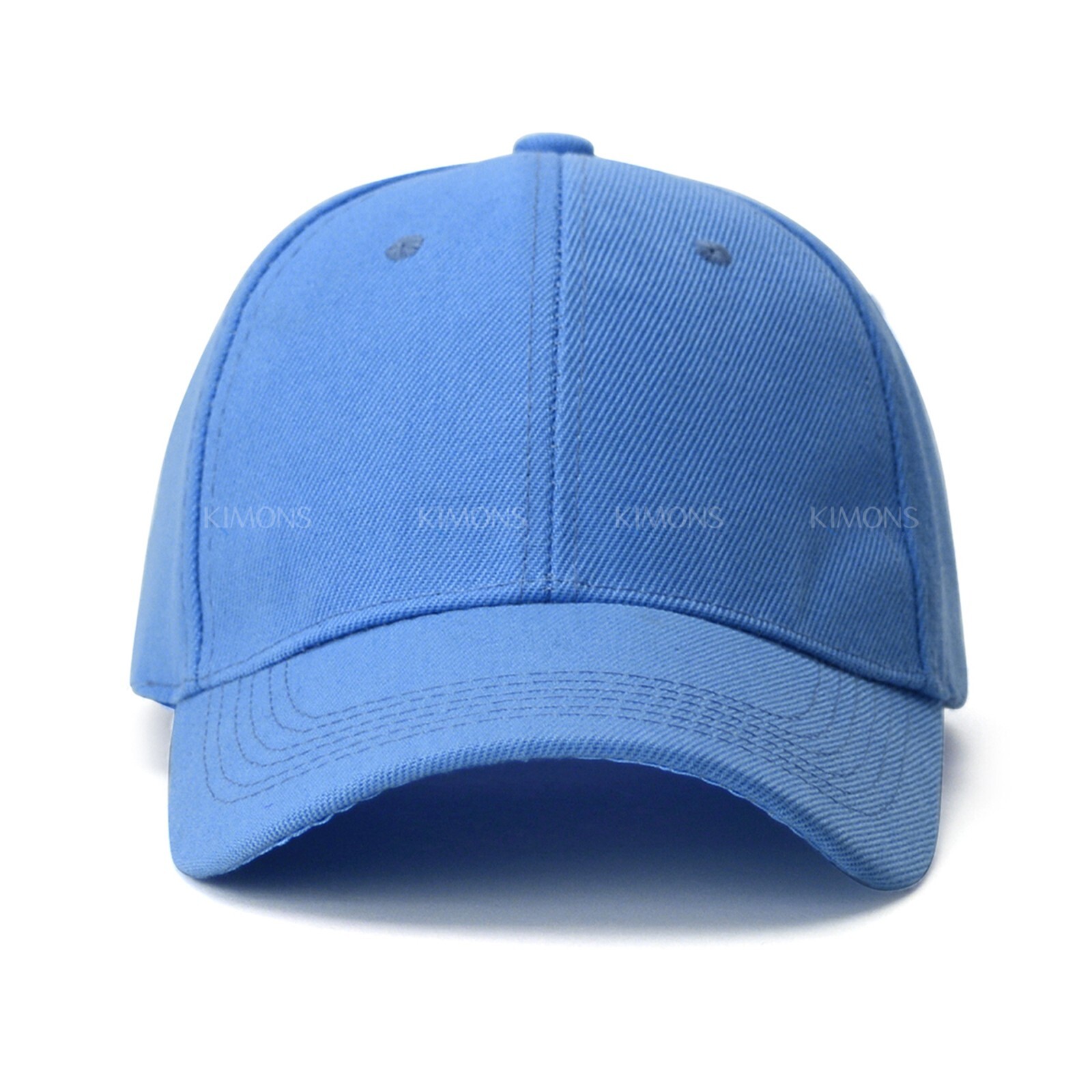 Plain Baseball Cap Solid Blank Curved Visor Hat Ball Army Men Women loop Wool VC
