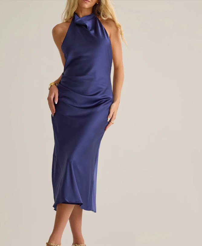 Altardstate – Women, Maggie Satin Midi Dress, NEW SALE OFF