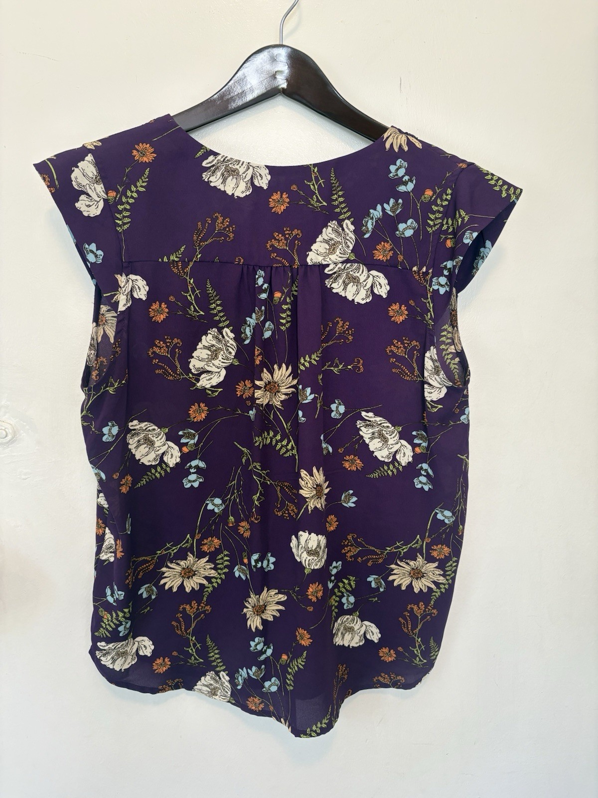 COLLECTIVE CONCEPTS (Stitch Fix) Susy Cap Sleeve Blouse Size L
