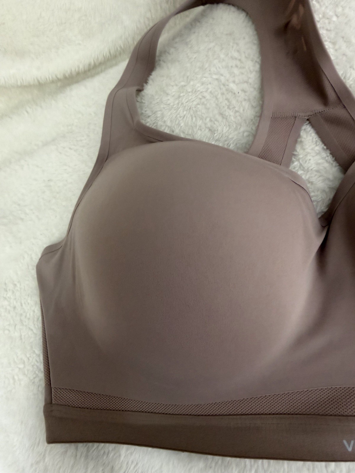 Incredible max Victoria secret VSX high support molded sports bra Sand 40DDD NWT
