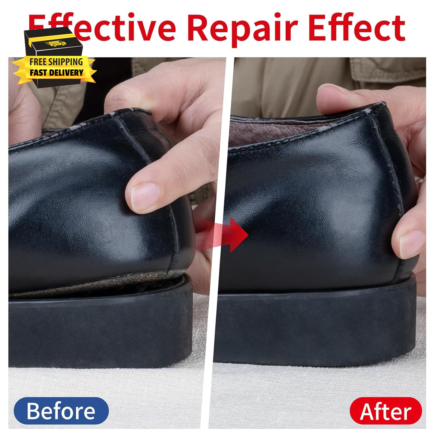 Shoe Glue, Strong, Clear Shoe Repair Glue for Sneakers, Boots, Handbags, Soles,
