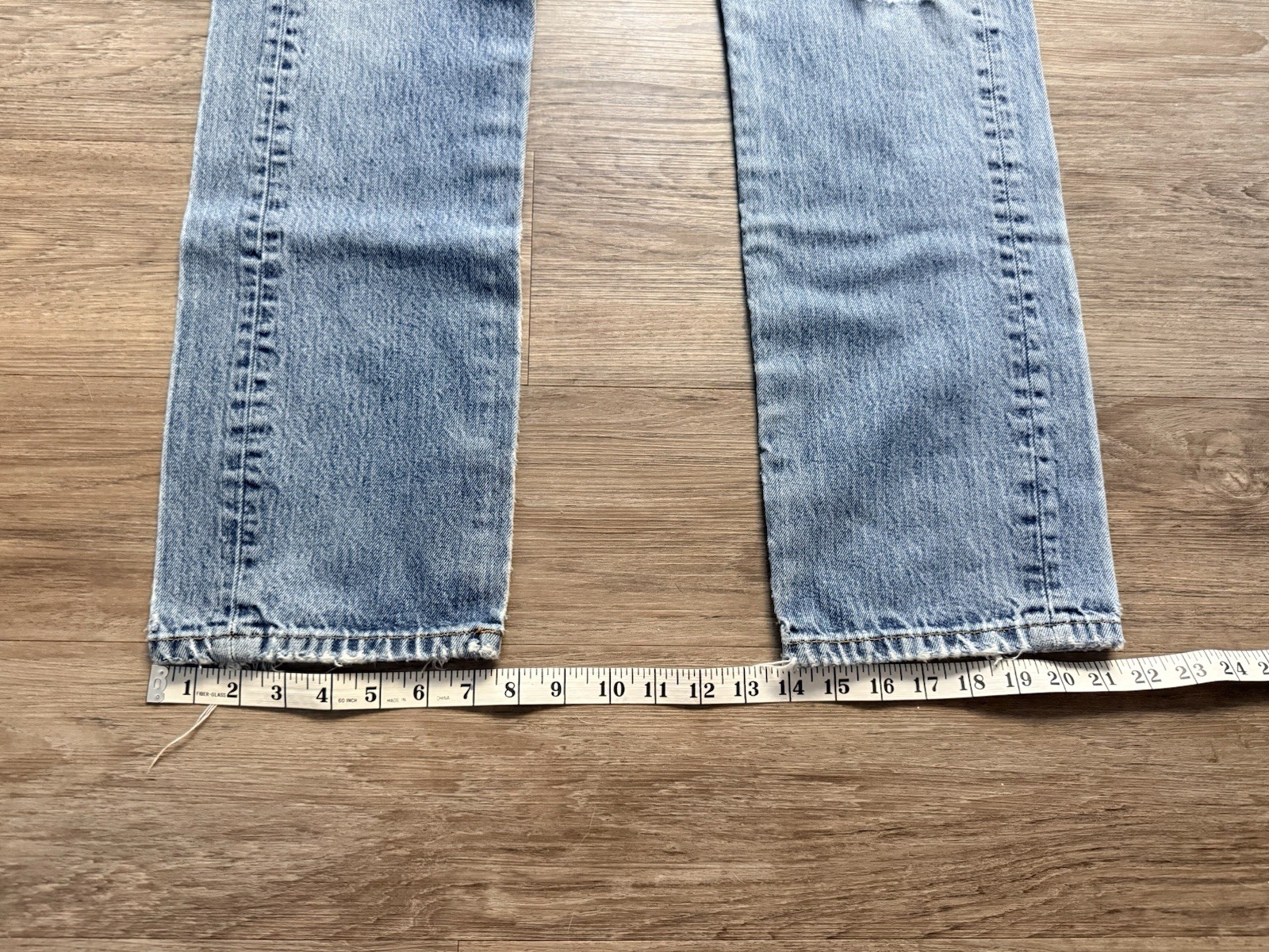 Vtg Y2K Levis 501 Jeans Thrashed Distressed Faded Grunge Skate 90s Grunge 30×29
