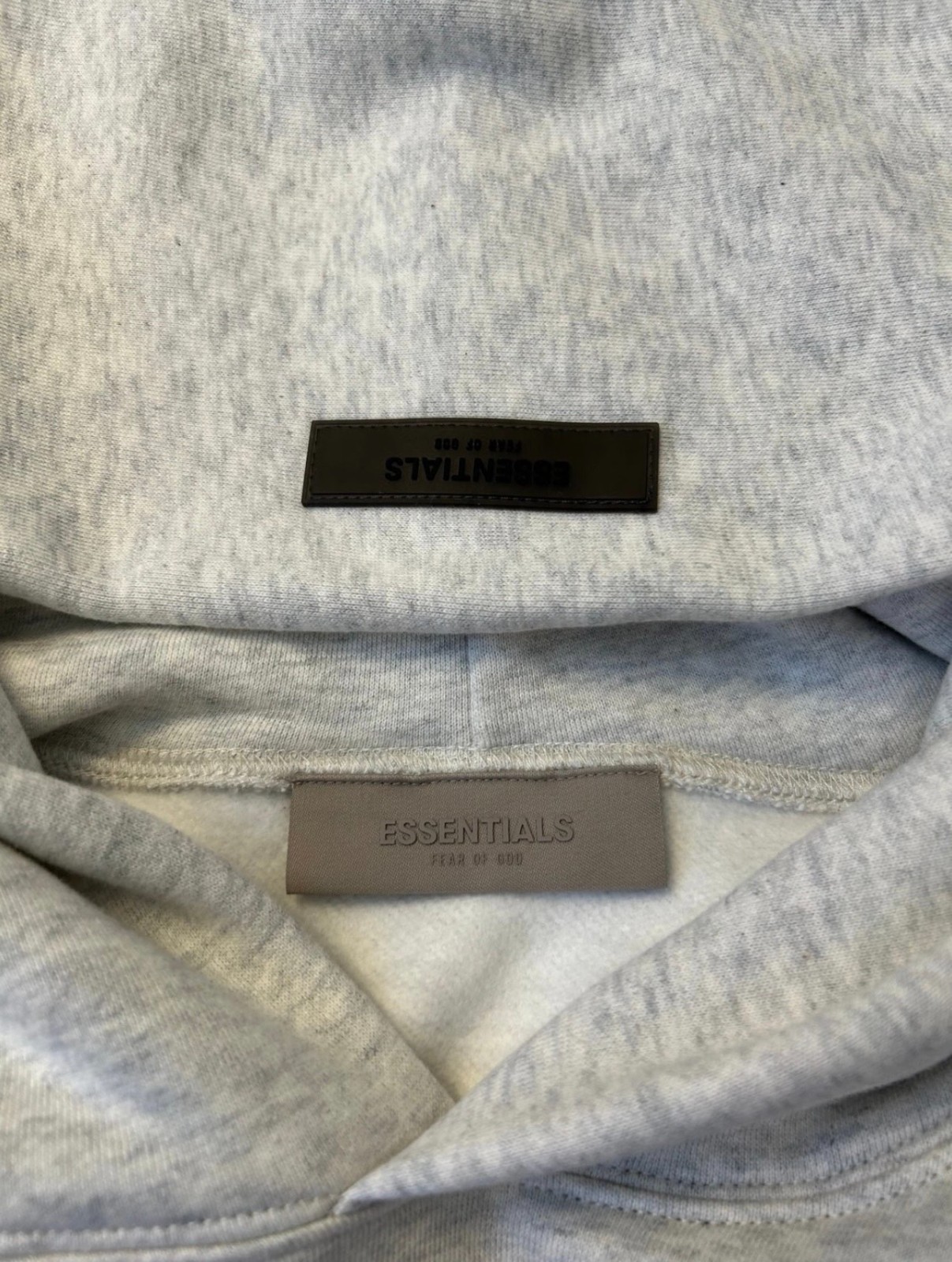 Fear of God Essentials Hoodie SS22 Light Oatmeal Gray – 100% Authentic (XS-XL)