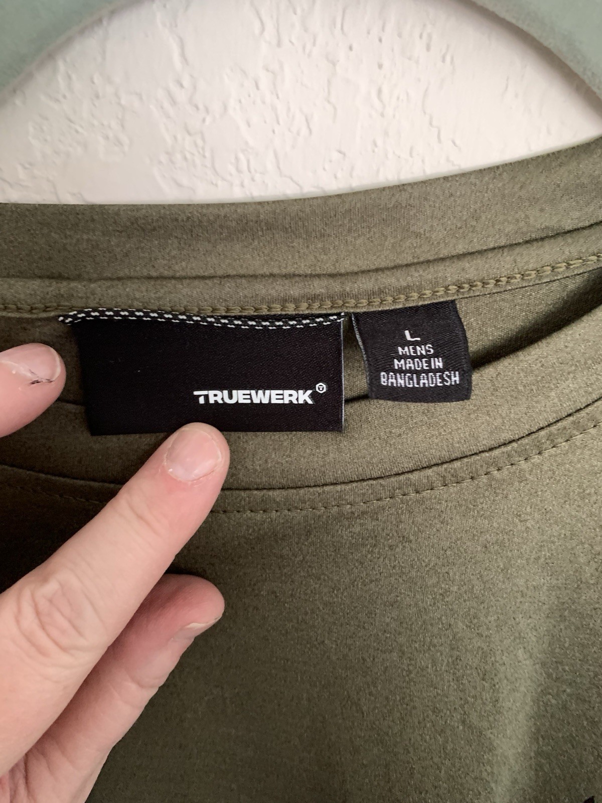 Truewerk B1 Sun Tshirt Advocate Empower Limited Framers Olive Green Sz L