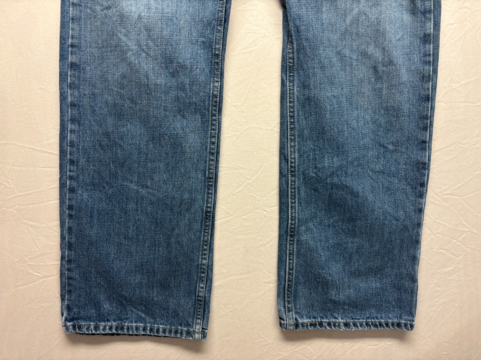 Levi’s 514 Jeans Mens Blue Denim Medium Wash Slim Straight Leg 5-Pockets 38×32