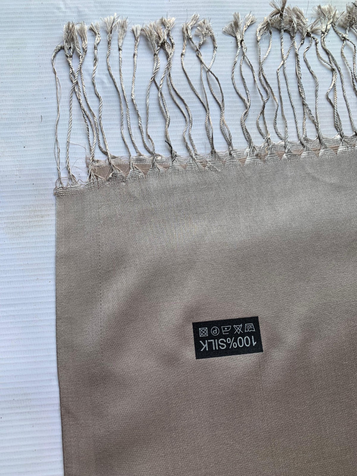 Women’s 100% Silk Solid Long Rectangular Scarf Shawl Wrap Stole Elegant