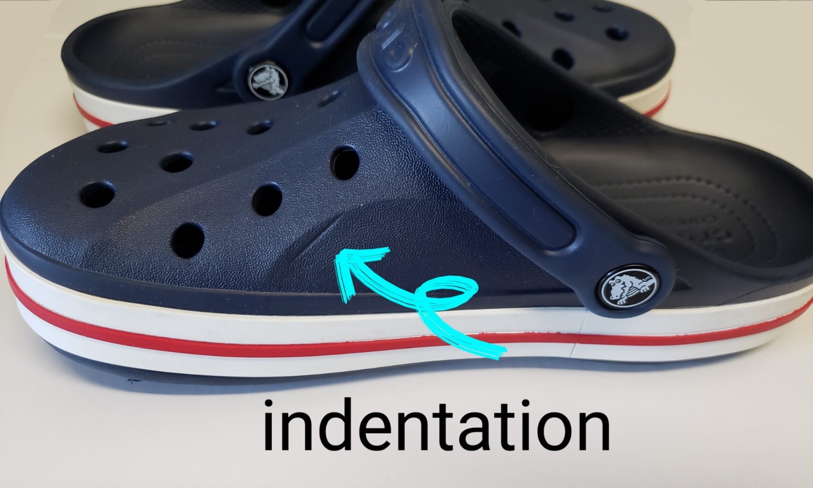Crocs Bayaband Navy Unisex Clogs W7/M5 Red/White/Blue Patriotic 🇺🇲
