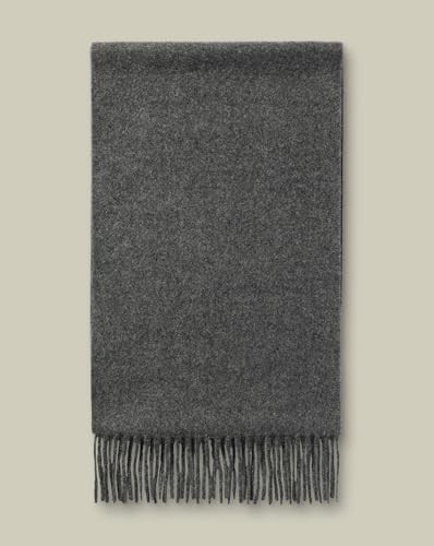 Winter Scarf for Men Women – Soft Warm Cashmere Feel Scarves Long Medium Grey